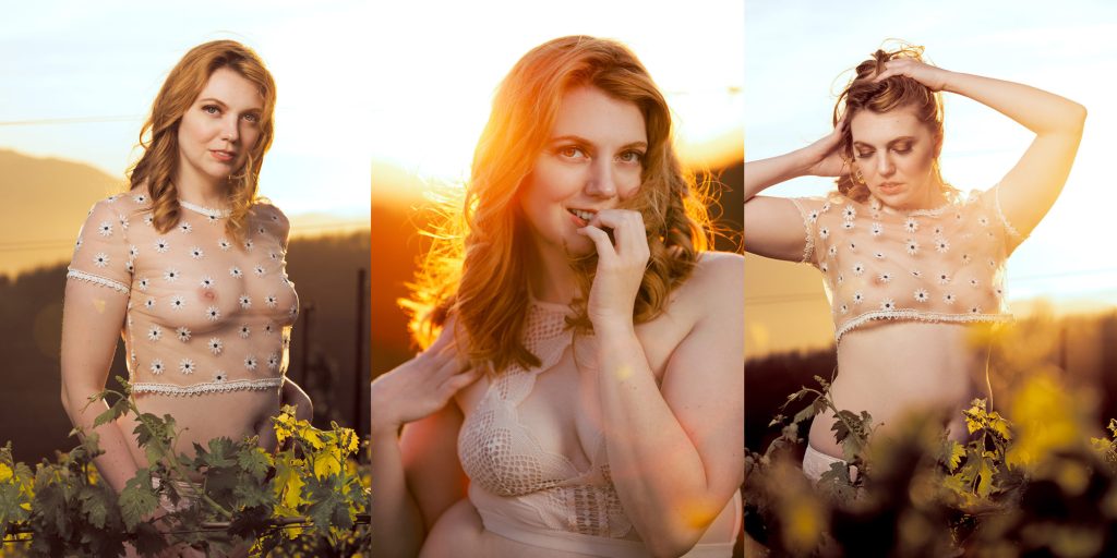 Glen Ellen Boudoir Photo Shoot
