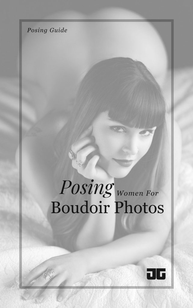 Cover of the Ebook "Posing Women For Boudoir Photos" 