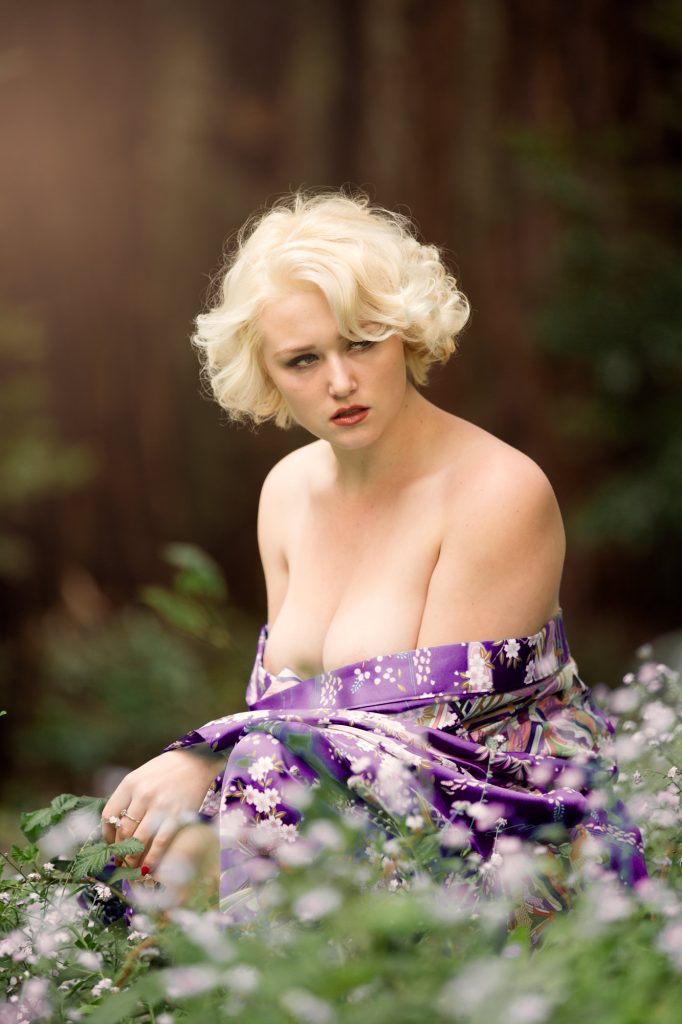 Sexy Boudoir In Forest